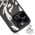 Marbleized Black iPhone 15 Pro Kickstand Case